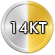 14 KT White & Yellow Gold